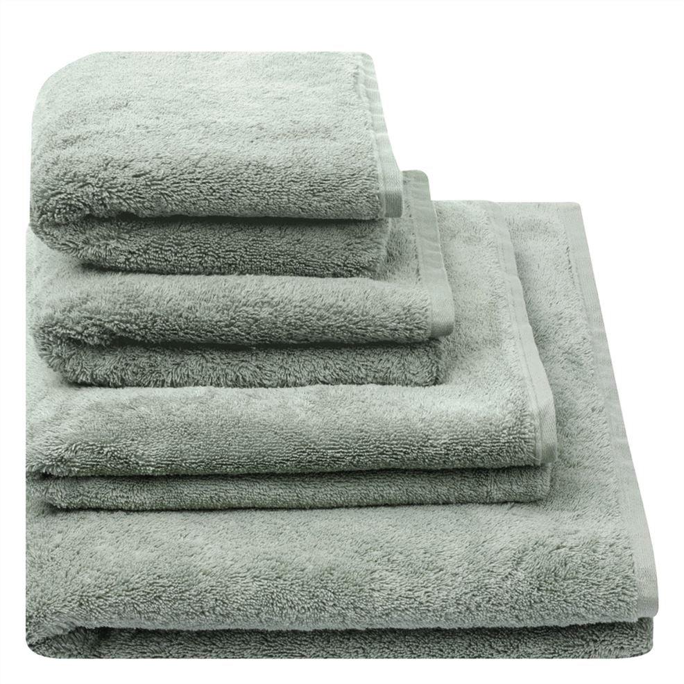 designers guild Loweswater Antique Jade Organic Towels