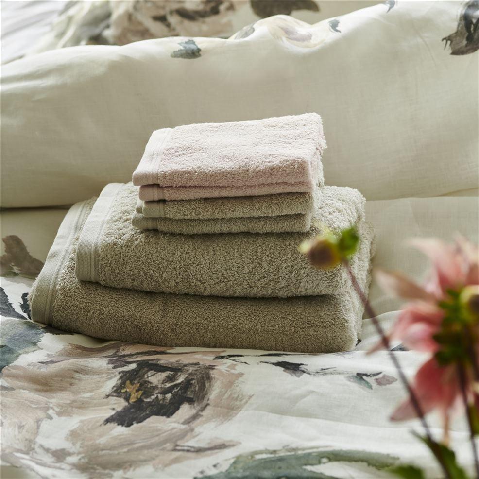 Designers Guild Loweswater Birch Organic Cotton Towels