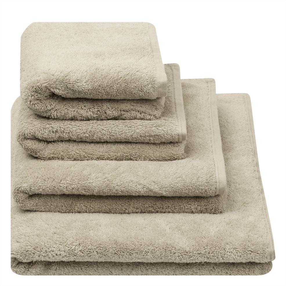 designers guild Loweswater Birch Organic Cotton Towels