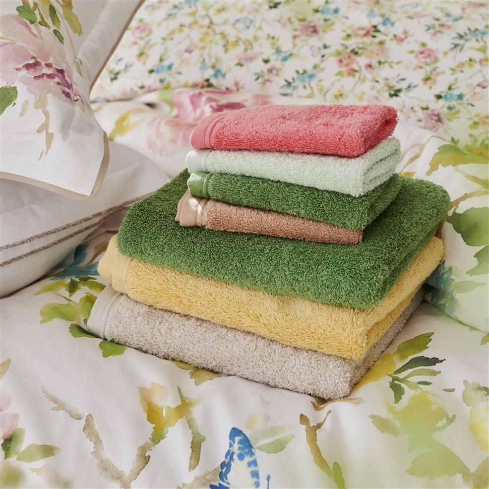 Designers Guild Loweswater Fern Organic Cotton Towels