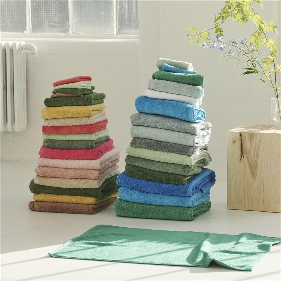 Designers Guild Loweswater Flint Organic Cotton Towels