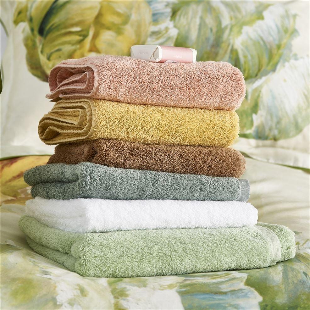 Designers Guild Loweswater Mimosa Organic Cotton Towels