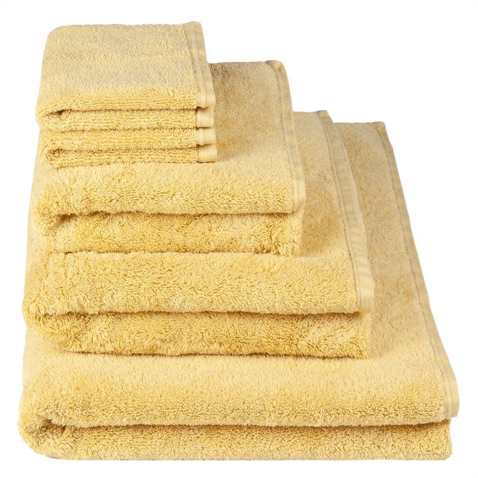 designers guild Loweswater Mimosa Organic Cotton Towels