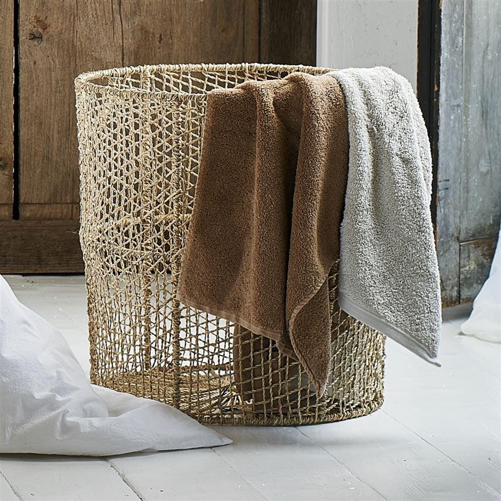 Designers Guild Loweswater Nutmeg Organic Cotton Towels