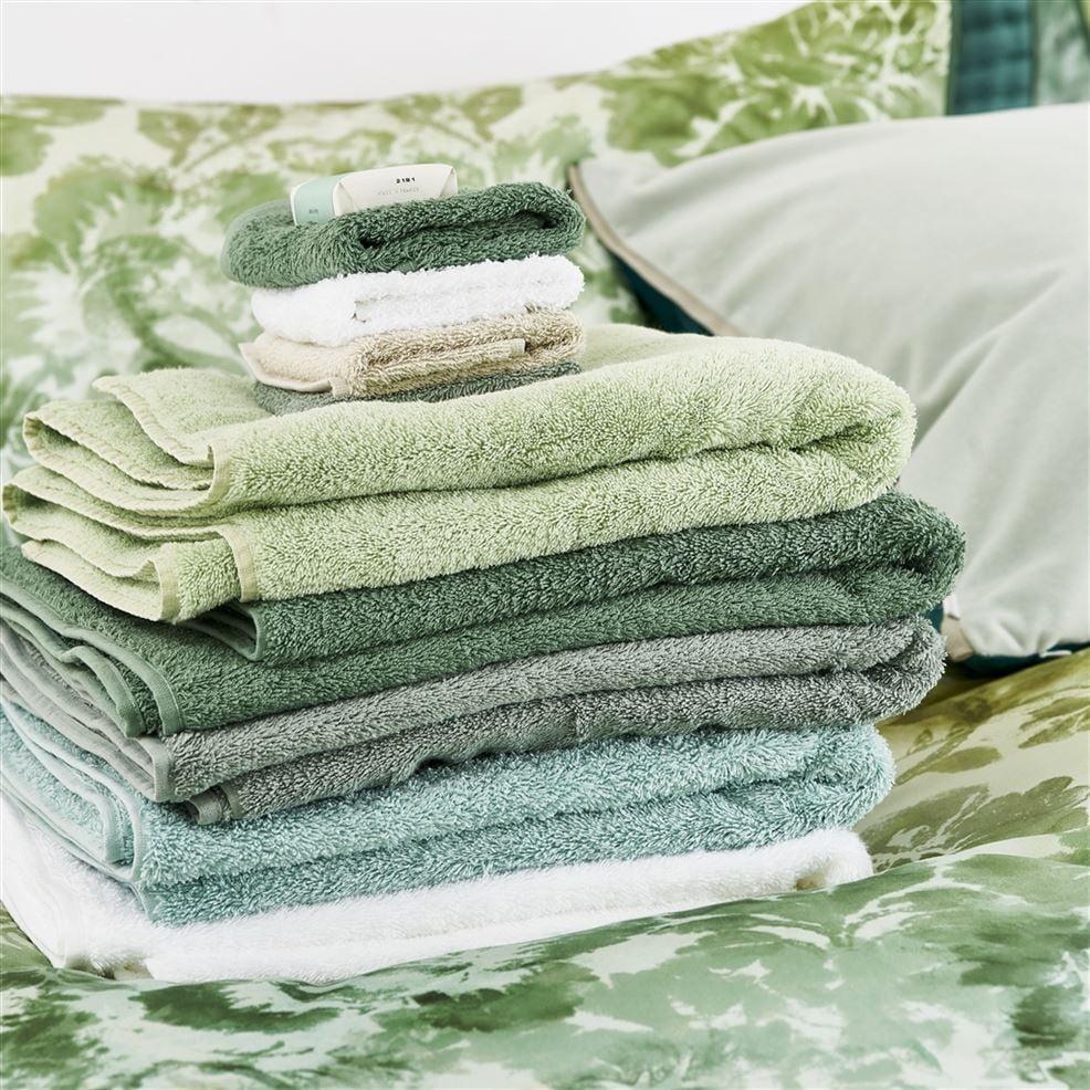 Designers Guild Loweswater Willow Organic Cotton Towels