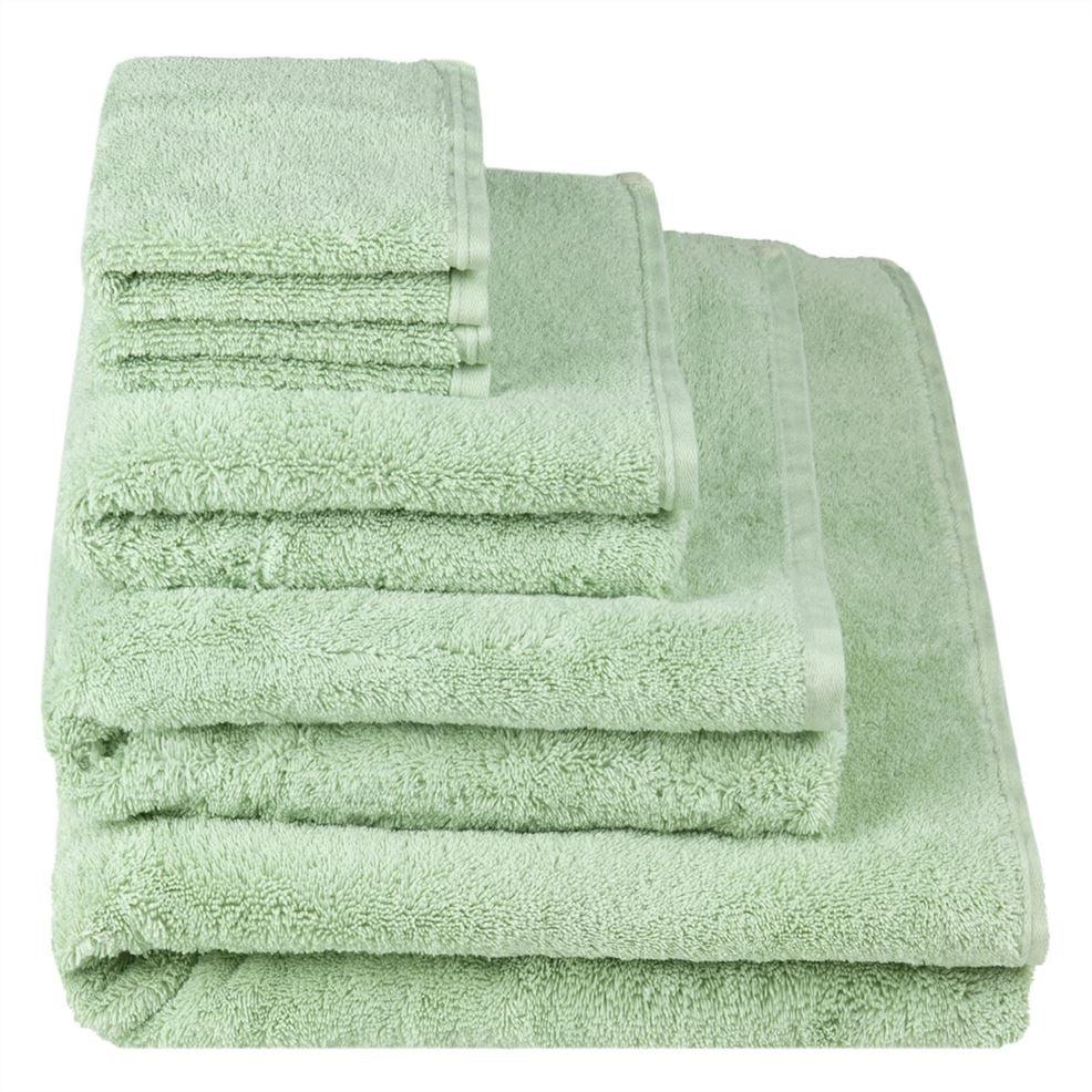 designers guild Loweswater Willow Organic Cotton Towels