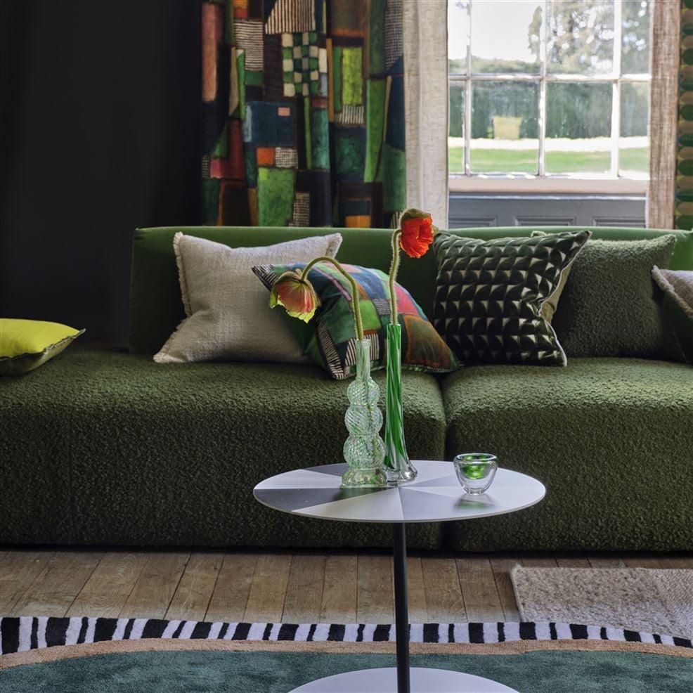 Designers Guild Marquise Fern Velvet Decorative Pillow