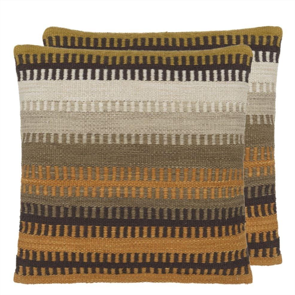 designers guild Muturi Natural Outdoor Decorative Pillow