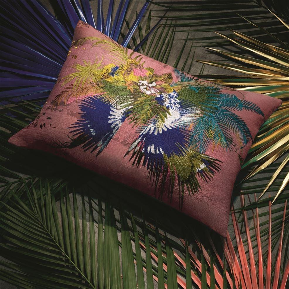 Designers Guild Oiseau Fleur Bourgeon Decorative Pillow