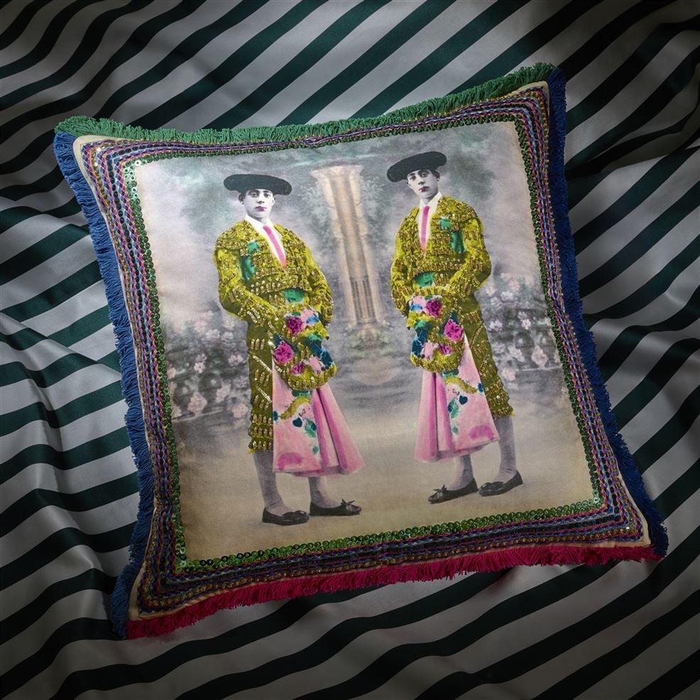 Designers Guild Torero Twins Mosaique Decorative Pillow