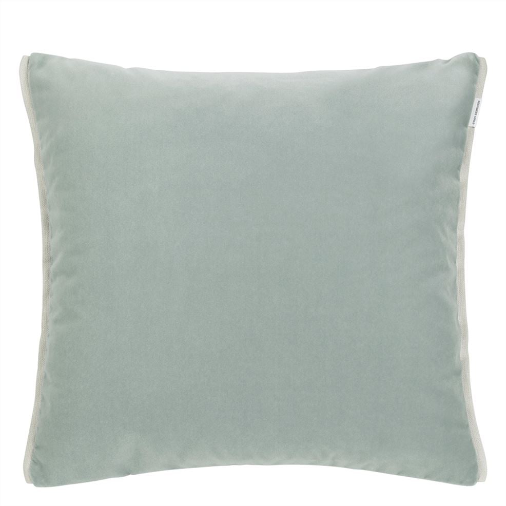 Designers Guild Varese Ocean & Quartz Velvet Decorative Pillow