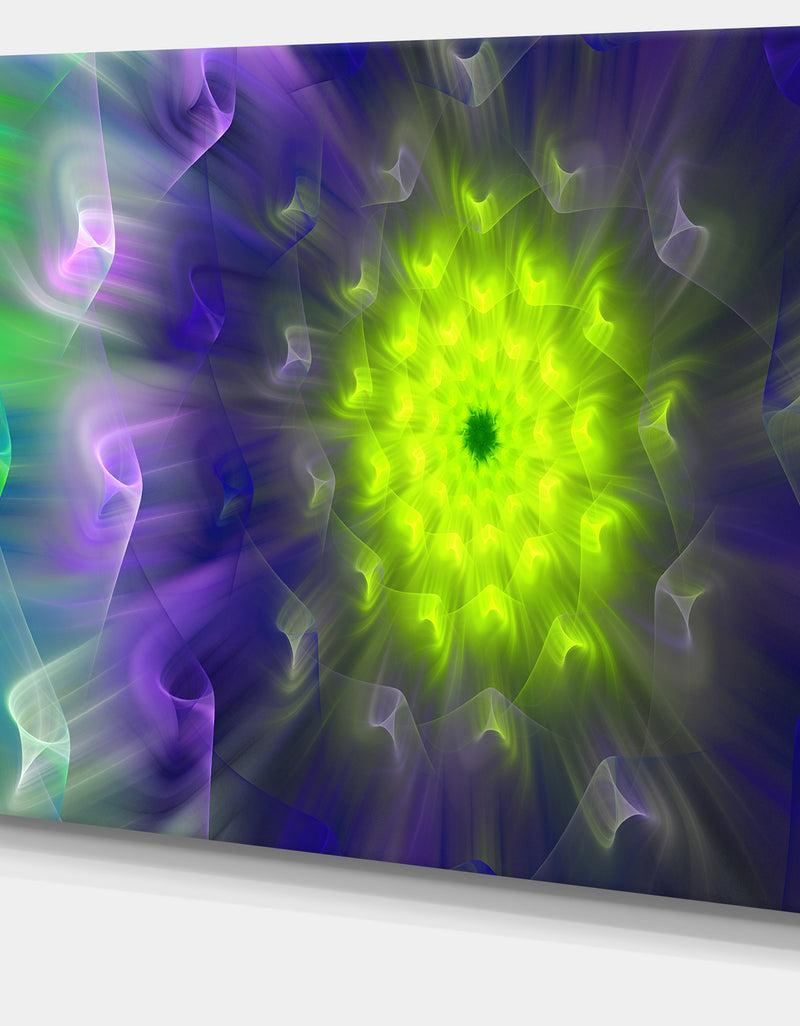 Designq Amazing Dance Of Exotic Petals - Extra Large Floral Canvas Art Print