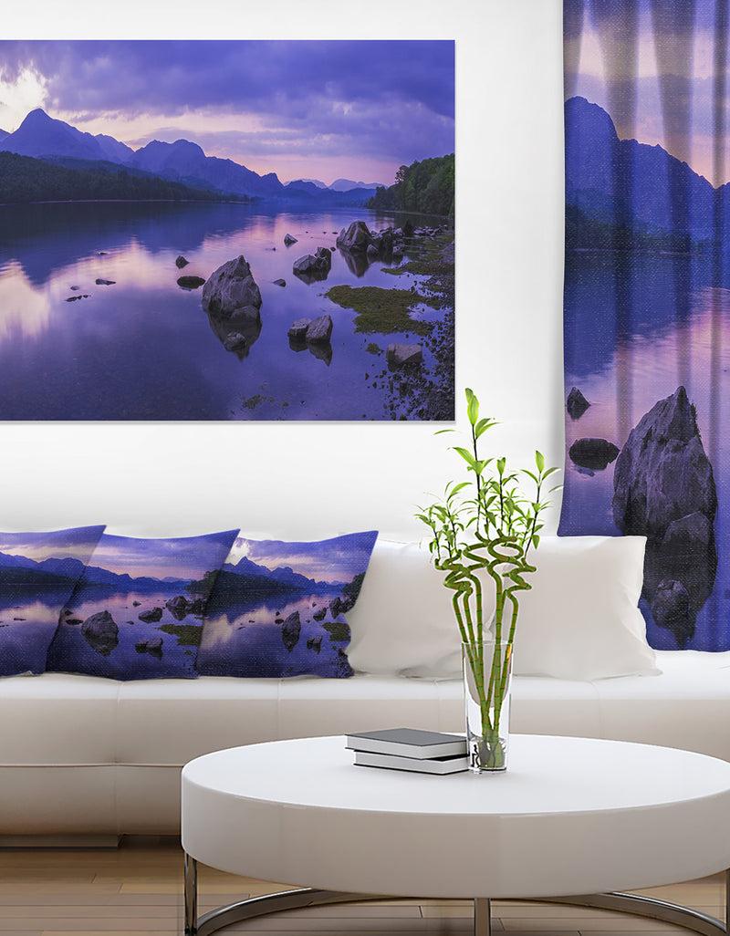 designq Coniston Water in the Lake District - Landscape Artwork Canvas