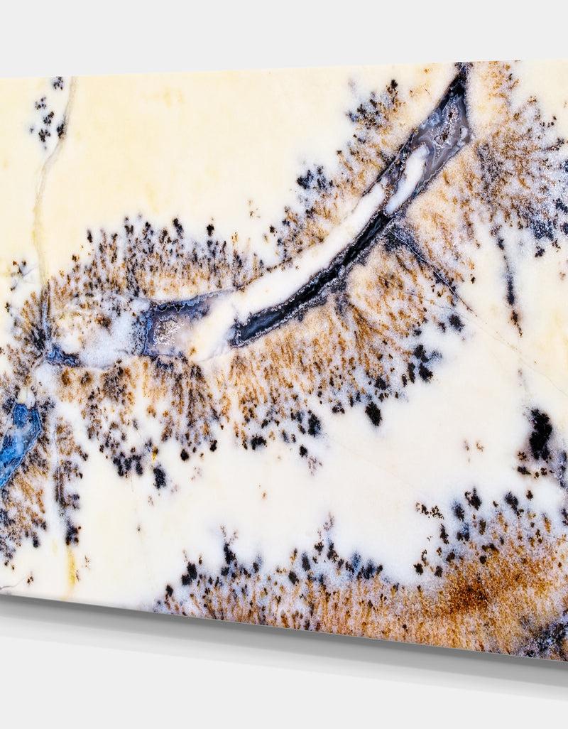 Designq Decorative Moss Agate - Stone Photographic On Wrapped Canvas