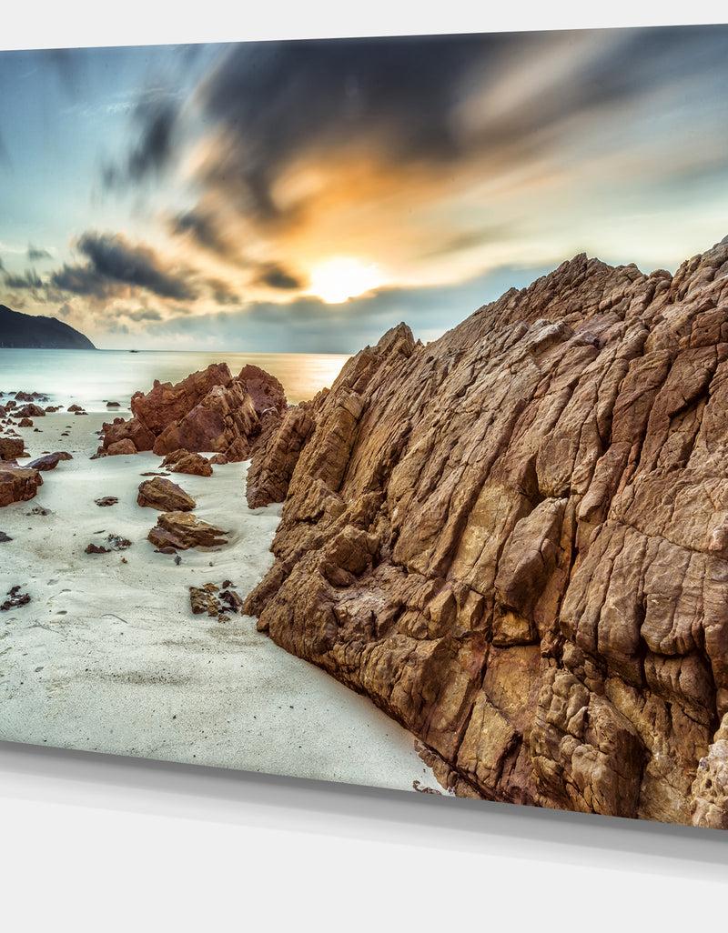 Designq Design Canvas Art Print 'Quang Ninh Province Vietnam - Extra Large Landscape Canvas Art Print