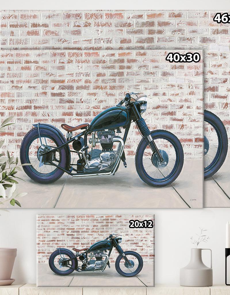 Designq RW Lets Roll I - Cottage Canvas Wall Art