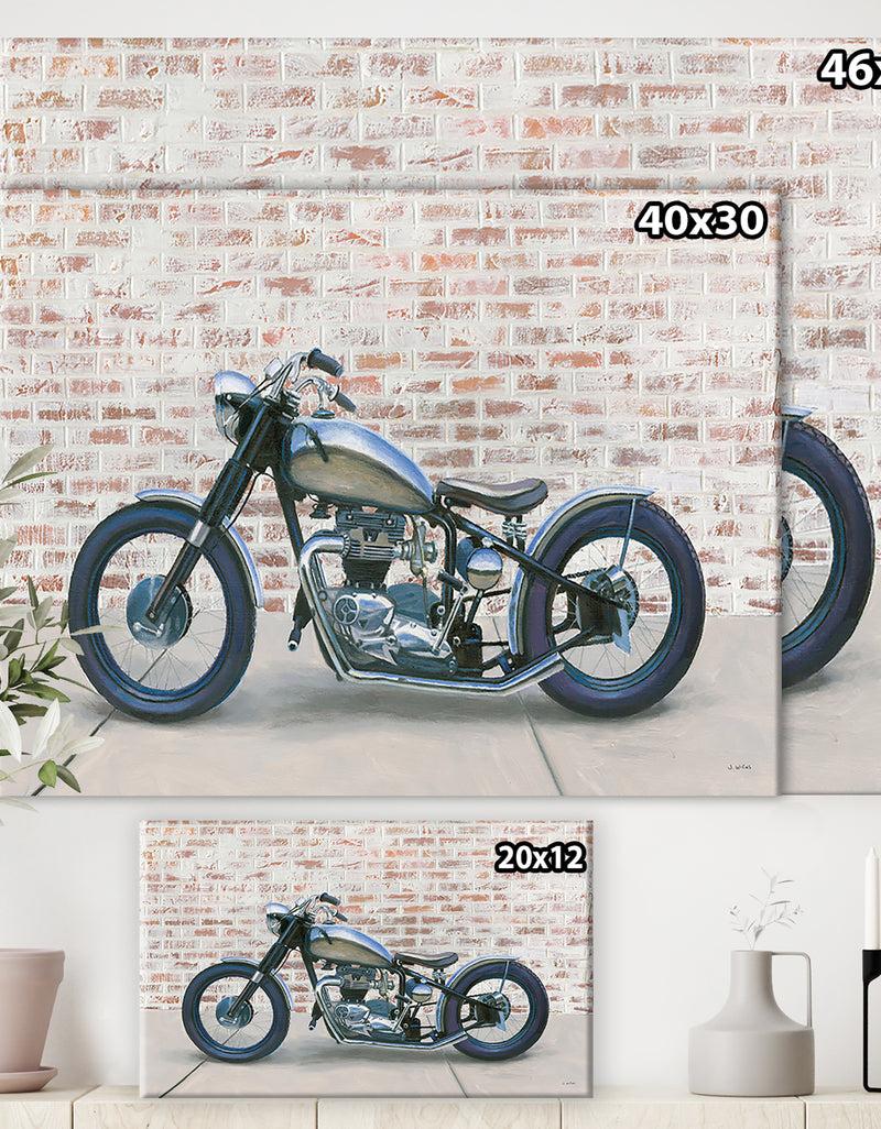 Designq RW Lets Roll II - Cottage Canvas Wall Art