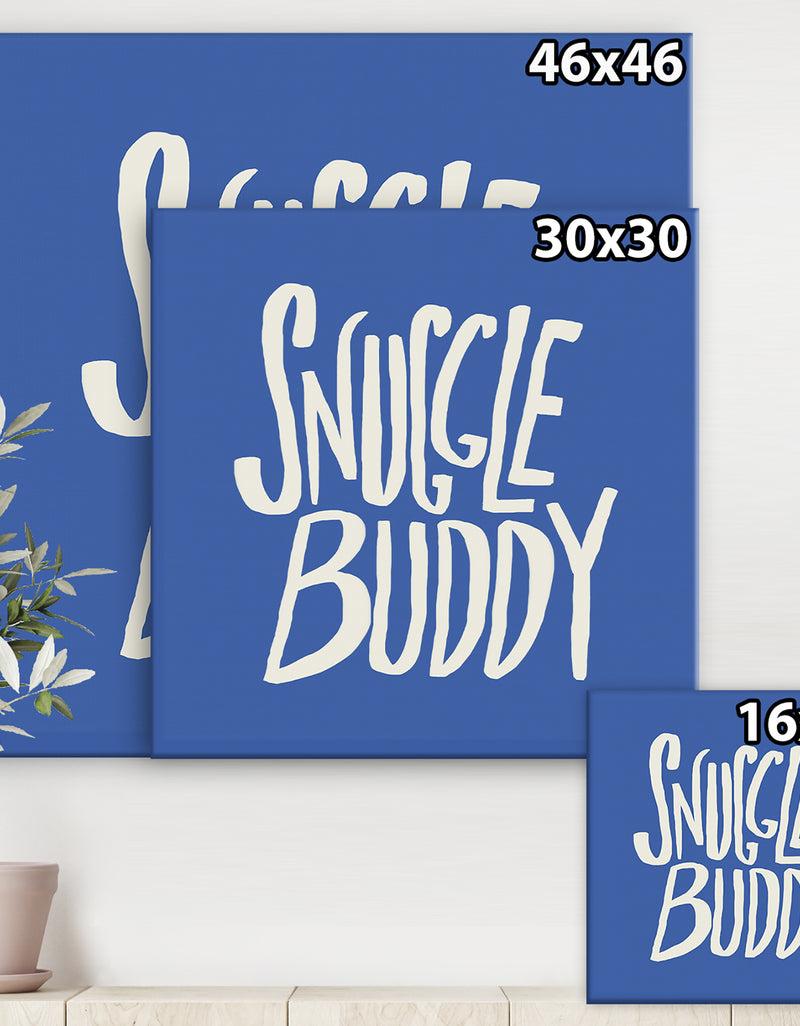 Designq Snuggle Buddy - Cottage Canvas Wall Art