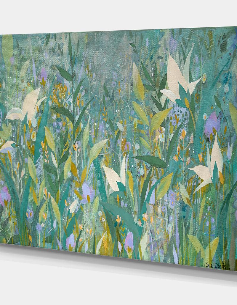 Designq Summer Whispers - Cottage Canvas Art Print
