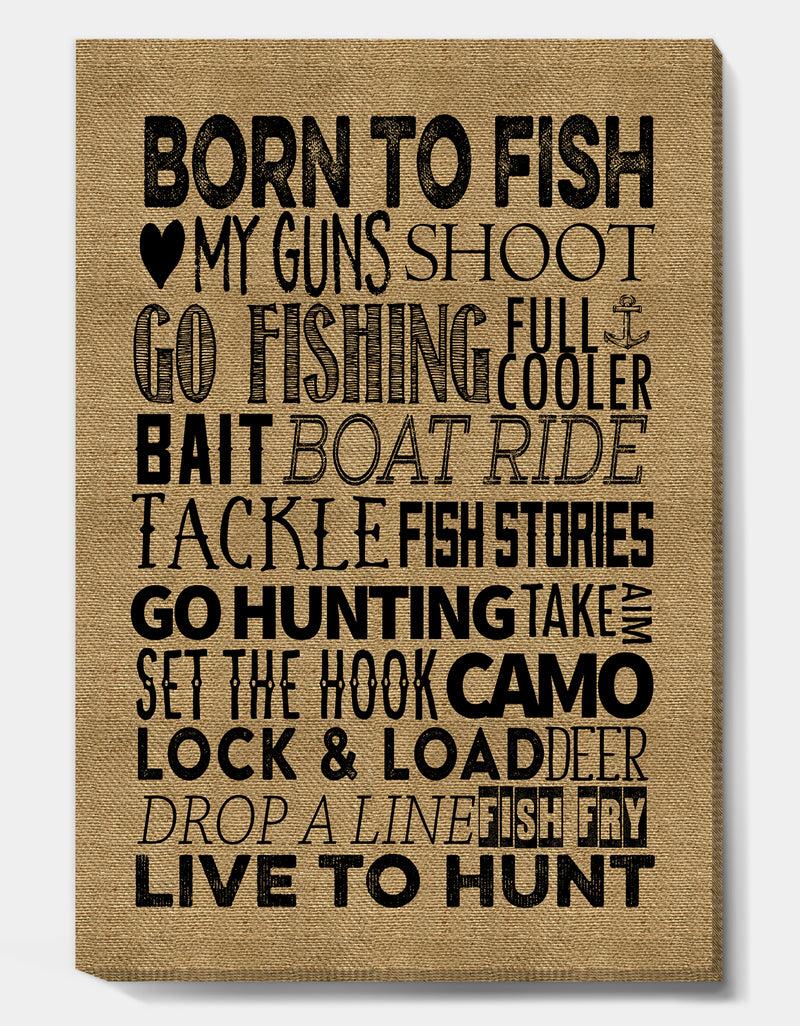 Designq This Is My Life - Cottage Canvas Artwork