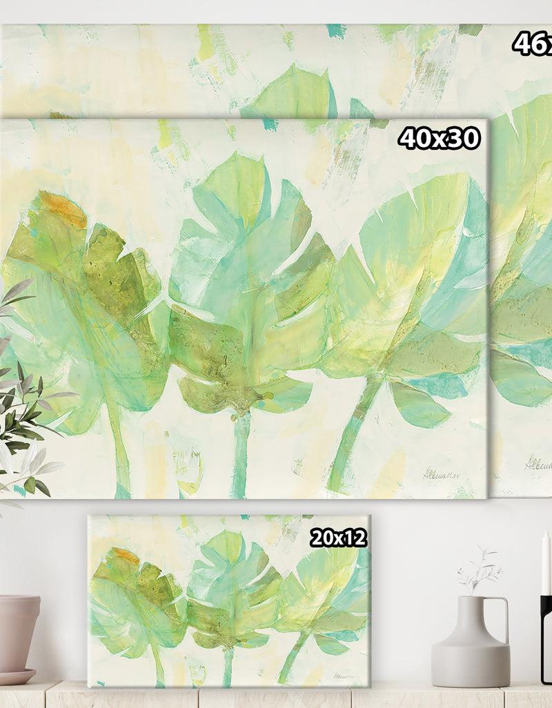 Designq Tropical Trio - Cottage Canvas Wall Art
