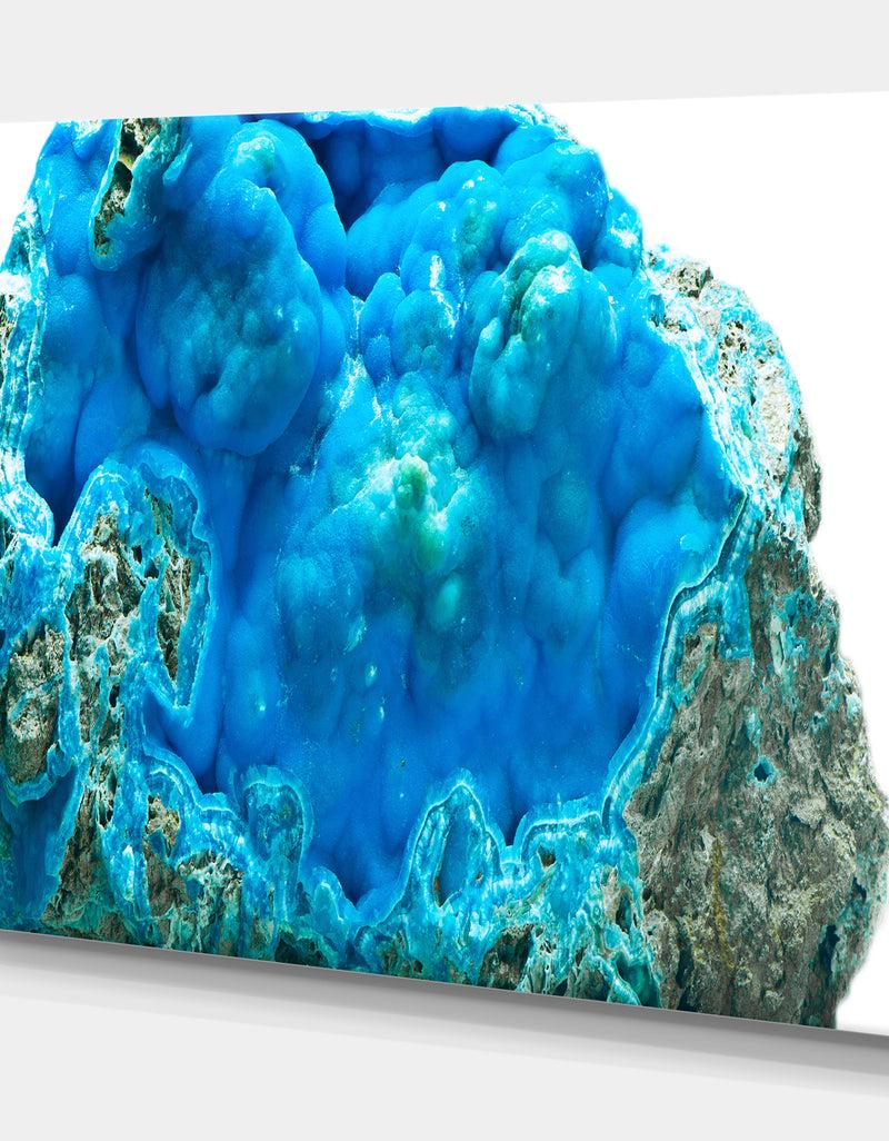 Designq Hemimorphite - Stone Photographic On Wrapped Canvas