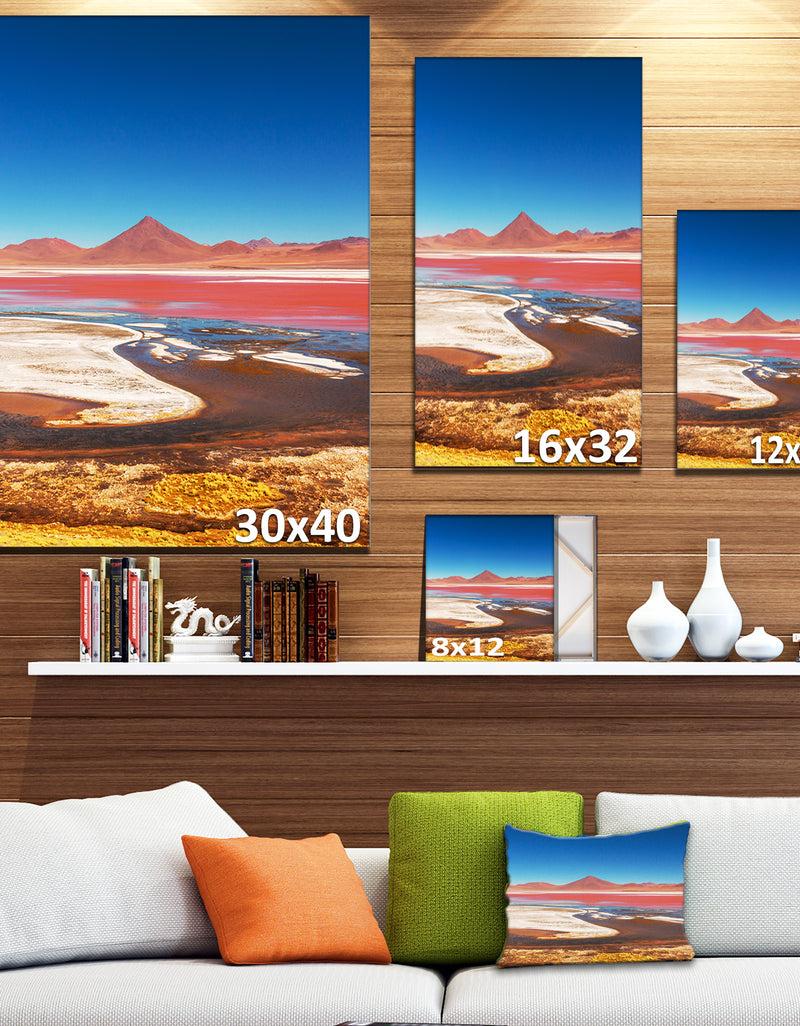 Designq High Mountains In Bolivia - Landscape Print Wall Art