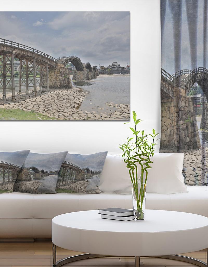 designq Kintai Bridge in Iwakuni Yamaguchi - Modern Landscpae Wall Art