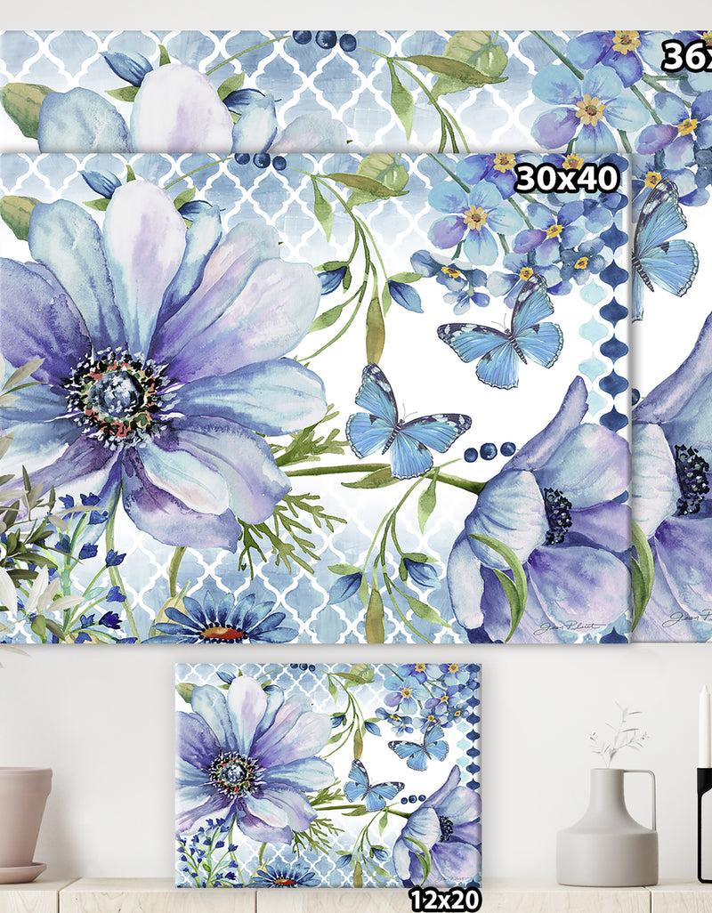 Designq Sheila's Lovely Garden-JP3930 - Cottage Premium Canvas Wall Art
