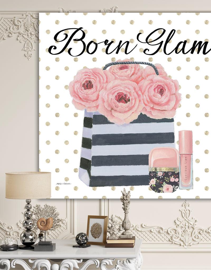designq Simply Splendid II - Posh & Luxe Gallery-wrapped Canvas