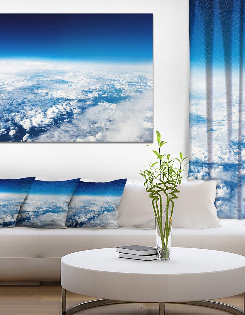 designq Stunning View from Airplane - Landscape Wall Artwork