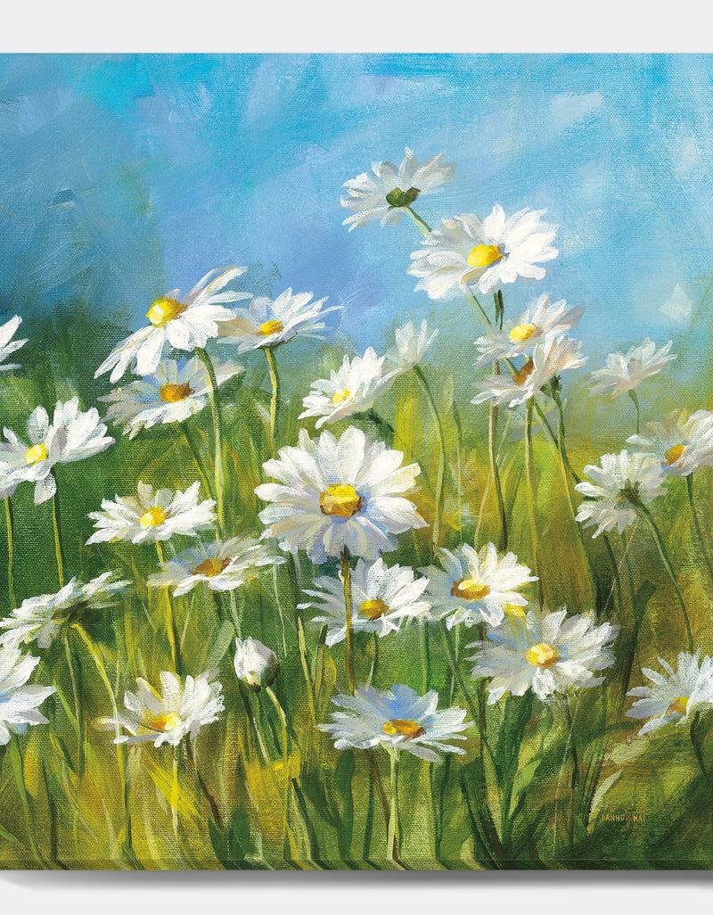 Designq Summer Field II - Traditional Premium Canvas Wall Art