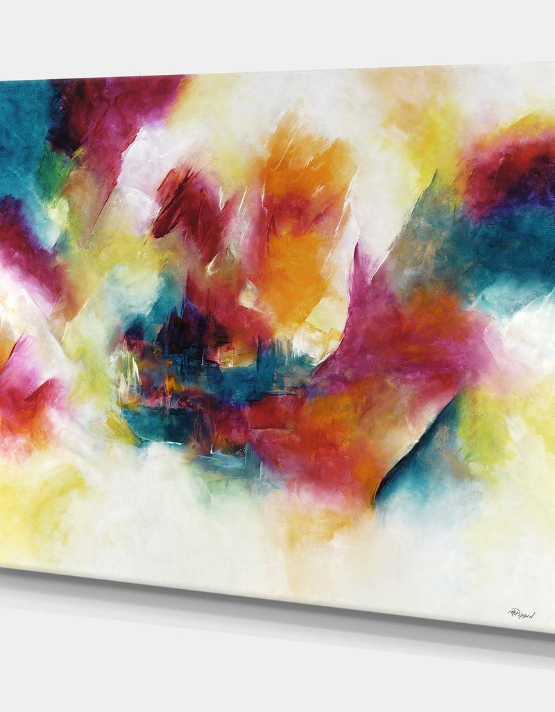 Designq Taking Center Stage - Modern & Contemporary Gallery-wrapped Canvas