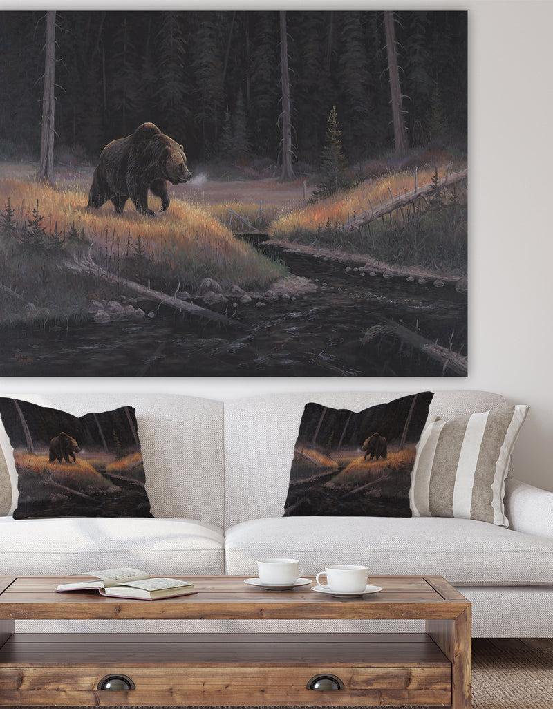 designq The Guardian - Traditional Premium Canvas Wall Art