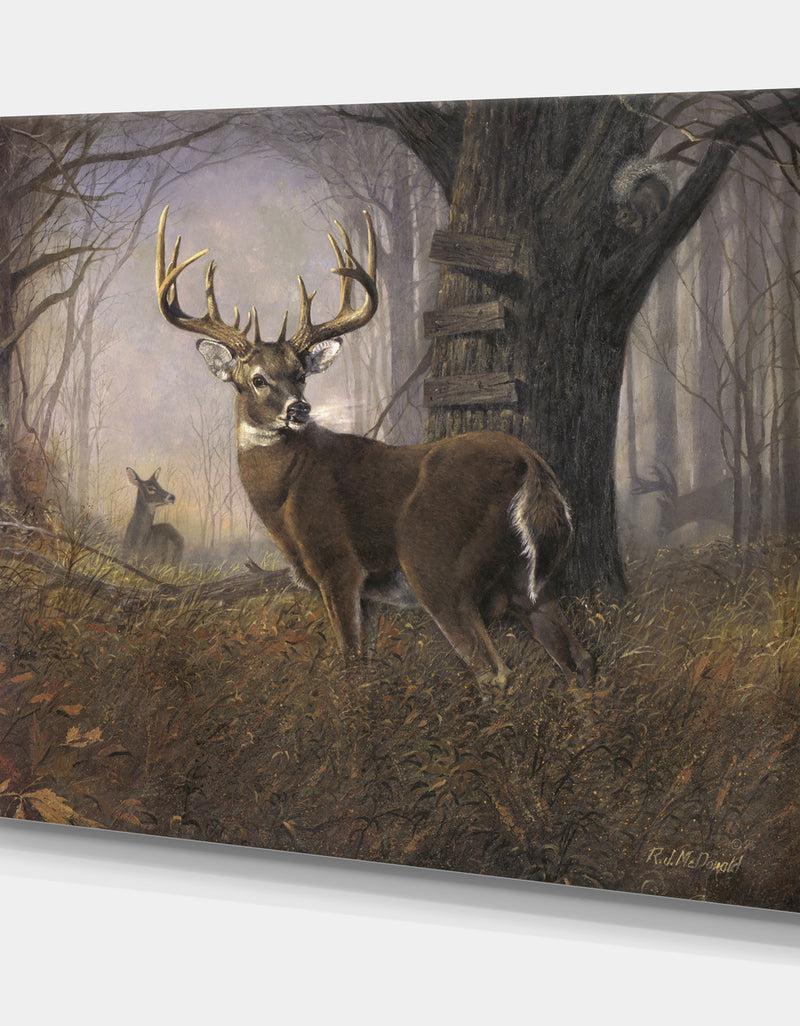 Designq The Impending Challenge - Lake House Premium Canvas Wall Art