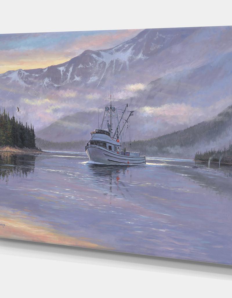 Designq The Last Frontier - Traditional Canvas Artwork