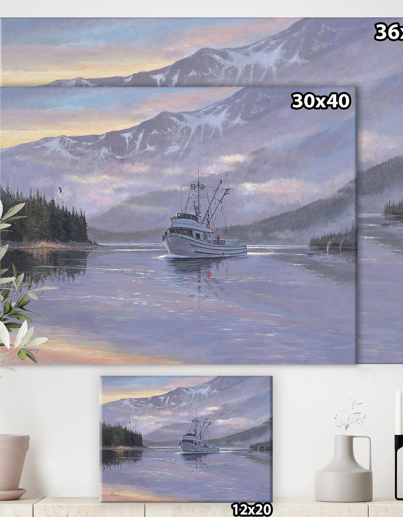 Designq The Last Frontier - Traditional Canvas Artwork