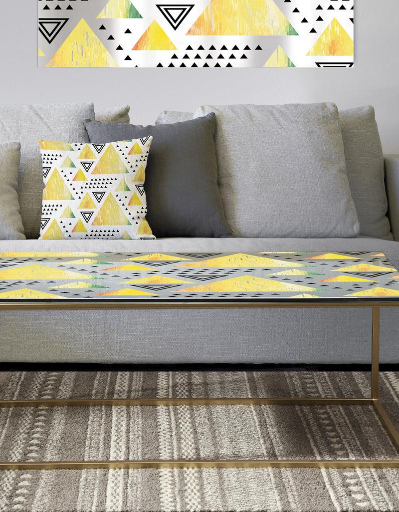 designq Triangular Retro Design IV - Metal Glam Coffee Table