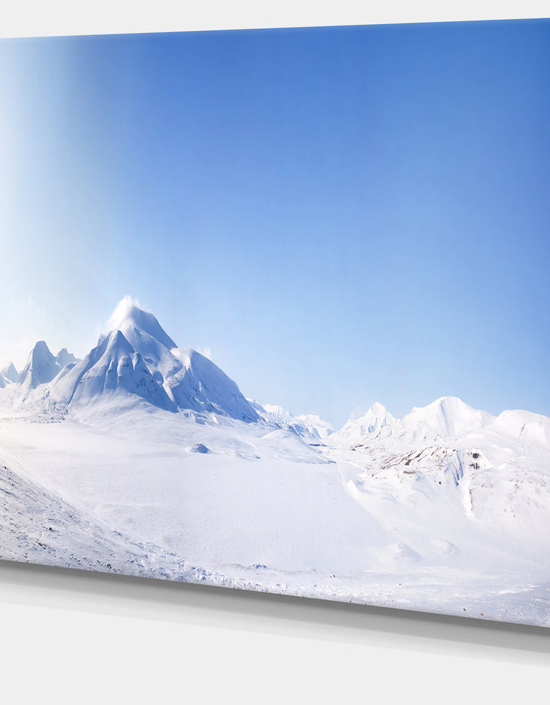 Designq Vacant Winter Land Panorama - Modern Landscape Art