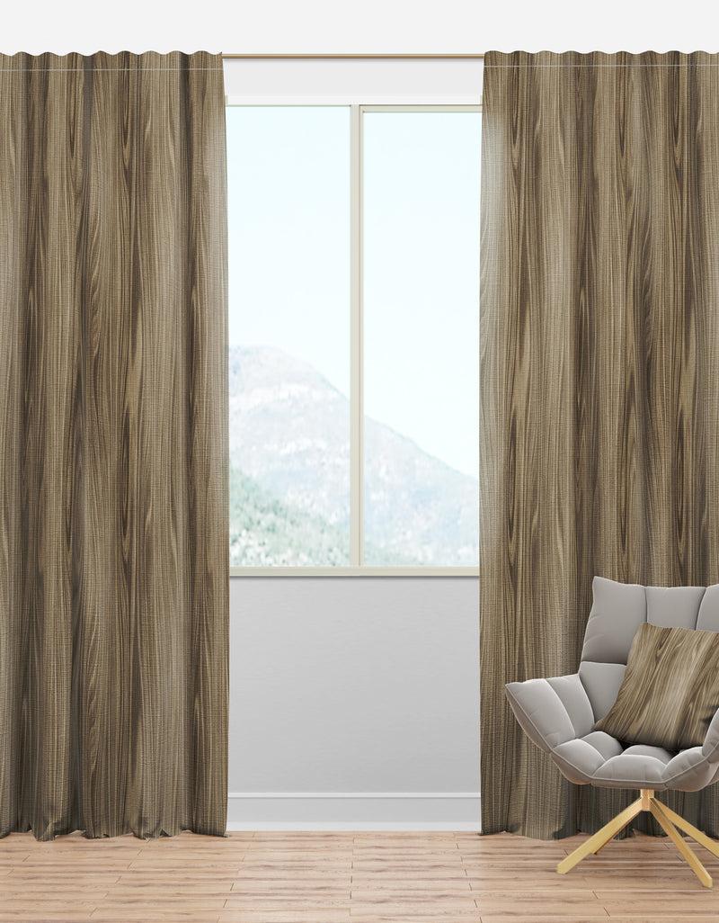 designq Vertical annual tree rings - Abstract Curtain Panels