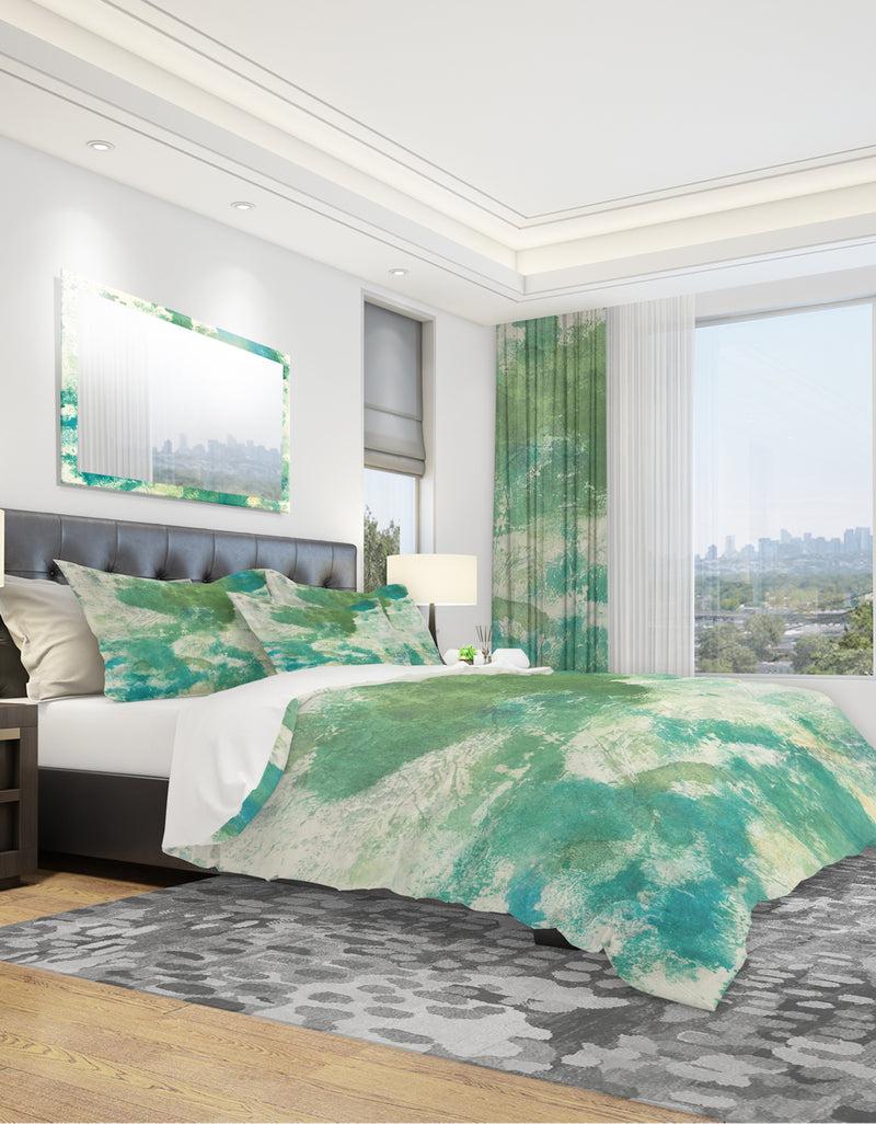 Designq Watercolor Rock II - Geometric Duvet Cover Set