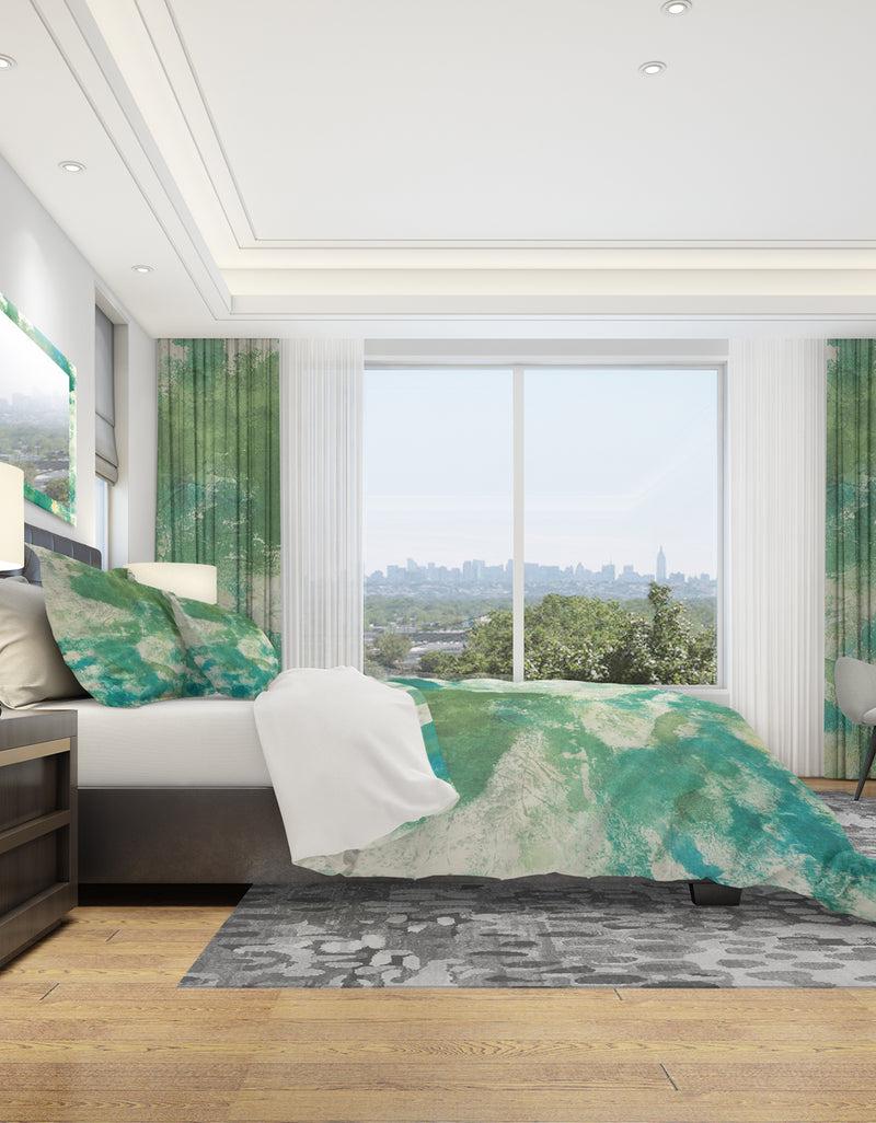 Designq Watercolor Rock II - Geometric Duvet Cover Set