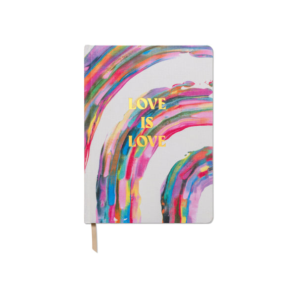 designworks ink Bookcloth Jumbo Journal- Love is Love