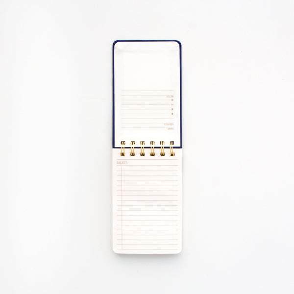 Designworks Ink Cloth Covered Notepad - "Live By The Sun"
