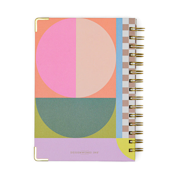 Designworks Ink 13 Mo Perpetual Planner - Geo Checks