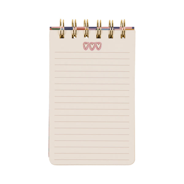 Designworks Ink A Dopo Hearts Twin Wire Notepad