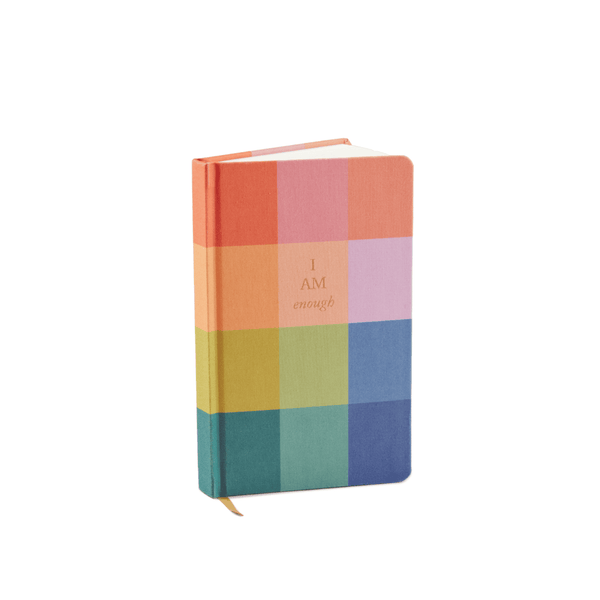 designworks ink Bookcloth Journal - Rainbow Check