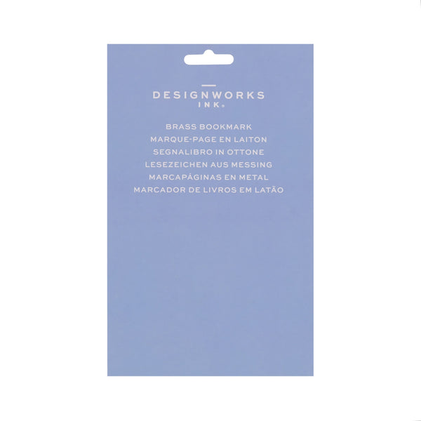Designworks Ink Brass Bookmark - Poseidon