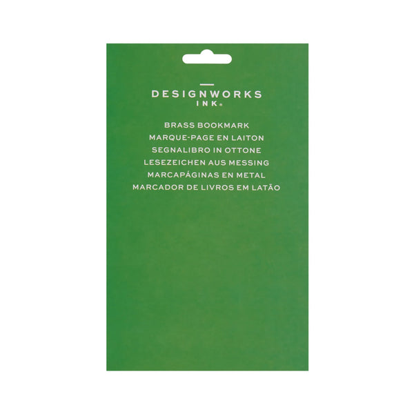 Designworks Ink Brass Bookmark - Sardines