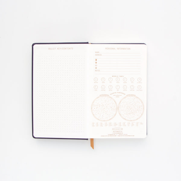 Designworks Ink Cloth Journal - Moon Phases